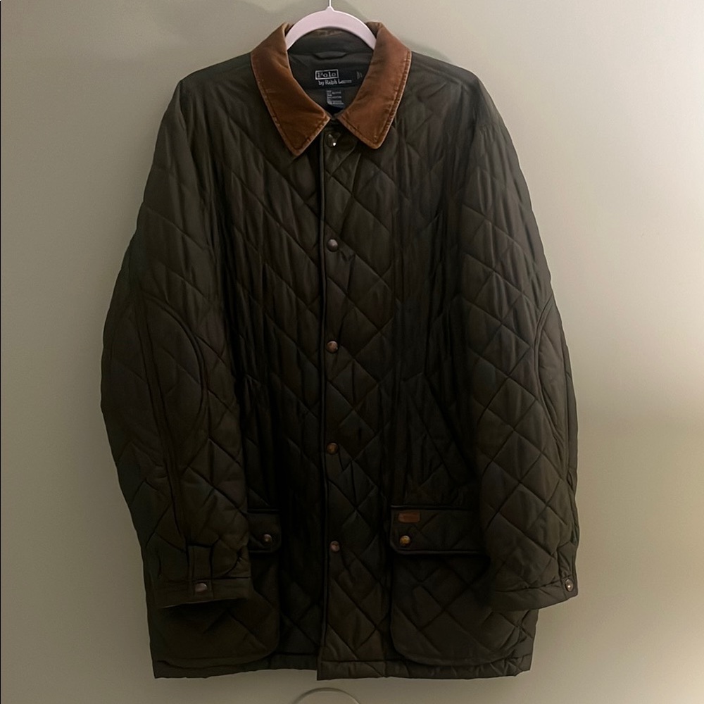 Ralph Lauren Lightweight Green and Brown Jacket